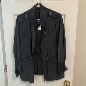 Trixxi Zipper Utility Jacket